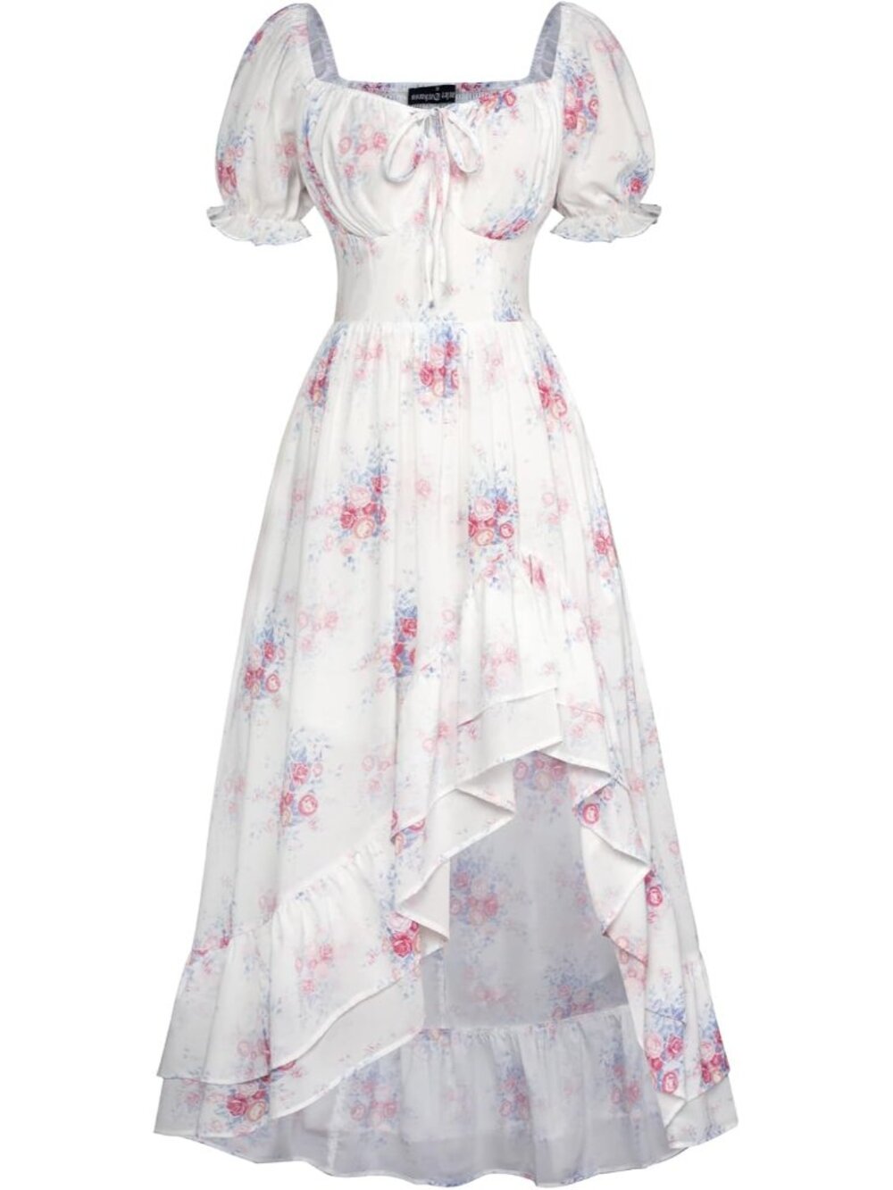 Corset Dresses for Women Summer 2026 Floral Wedding Guest Chiffon Sundress